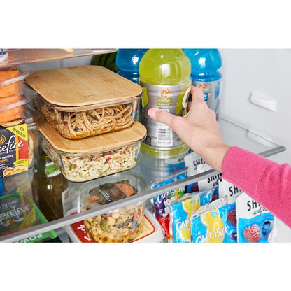 WRTX3019SW Whirlpool® 30-inch Wide Top Freezer Refrigerator with Total Coverage Cooling- 19 Cu. Ft.