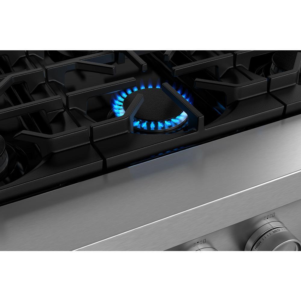 KCGK948TSS KitchenAid® 48-inch 6-Burner Gas Commercial-Style Rangetop with Griddle