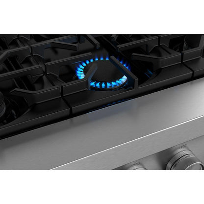 KCGK948TSS KitchenAid® 48-inch 6-Burner Gas Commercial-Style Rangetop with Griddle