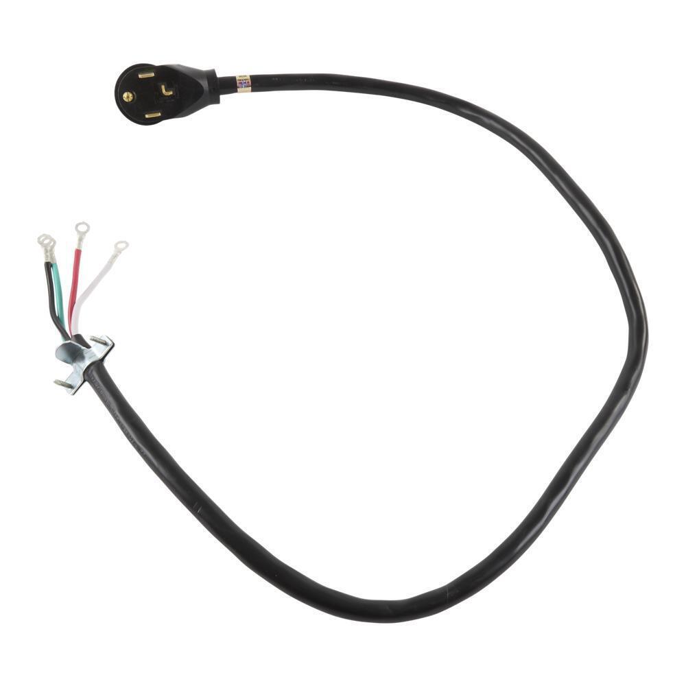 Maytag PT400L 4' Electric Dryer Power Cord 4-Wire 30 Amp