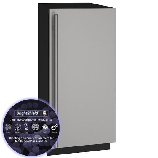 U-Line Hnb315 / Hnp315 15" Nugget Ice Machine With Stainless Solid Finish, Yes (115 V/60 Hz Volts /60 Hz Hz)