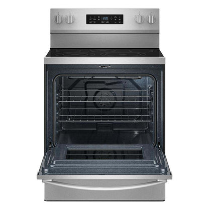 Whirlpool WFES5730SZ 30-inch Electric Range with Air Cooking Technology