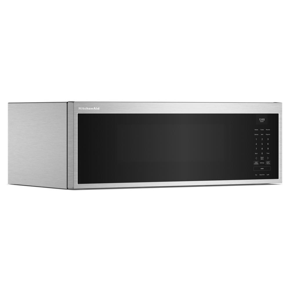 Kitchenaid KMML550RPS Smart Low Profile Microwave Hood Combination with Dual Fan Ventilation