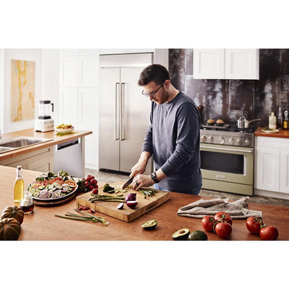 KFDC506JAV KitchenAid® 36'' Smart Commercial-Style Dual Fuel Range with 6 Burners
