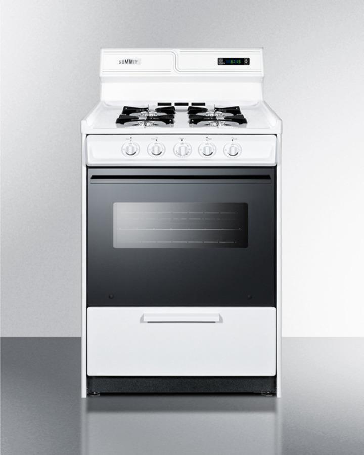 Summit WNM6307DK 24" Wide Gas Range