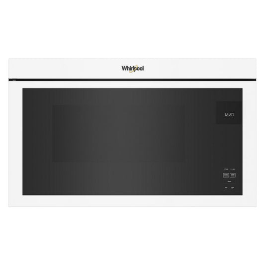 Whirlpool WMMF5930PW 1.1 Cu. Ft. Flush Mount Microwave with Turntable-Free Design