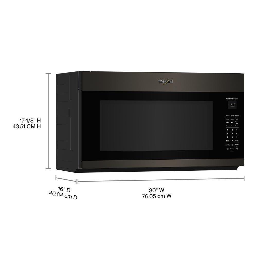 Whirlpool WMMS5630TV 2.1 cu. ft. Microwave Hood with 4-Speed Venting