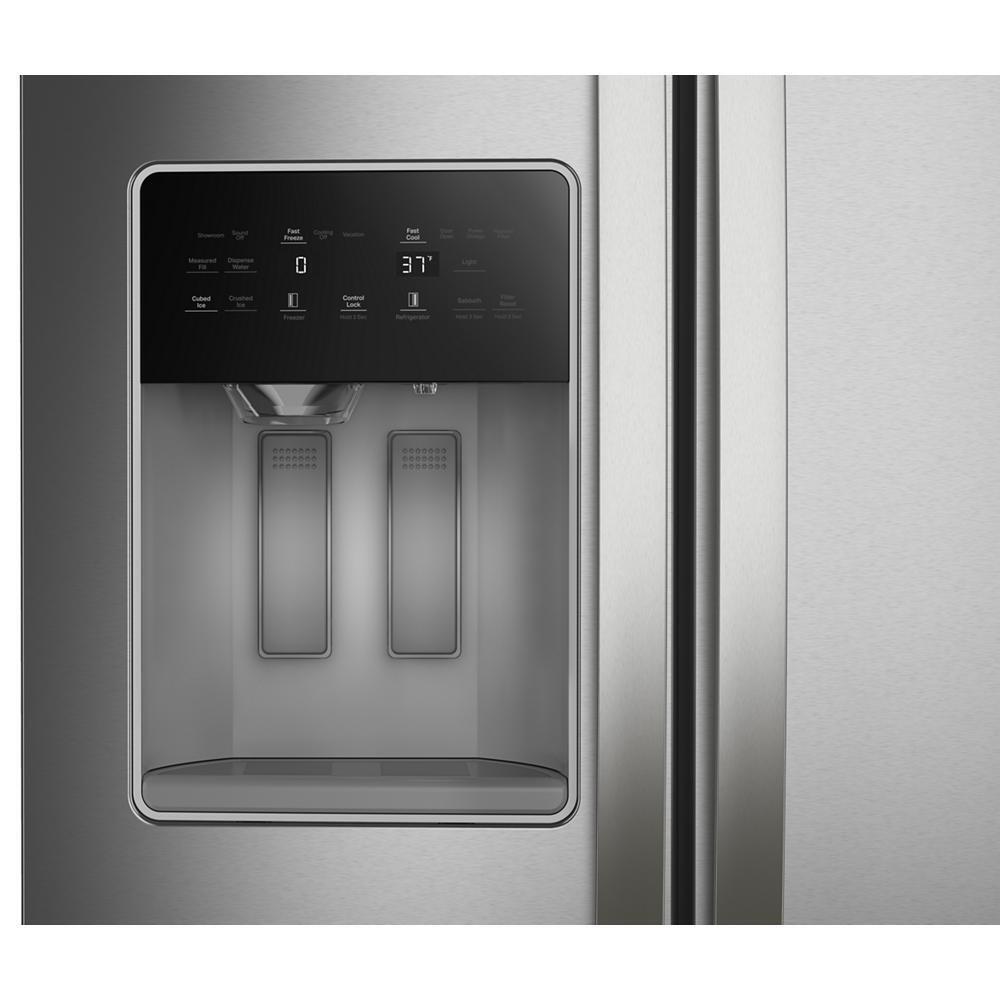 Whirlpool WRSF5536RZ 36-inch Standard Depth Side-by-Side Refrigerator with TruCool™ System