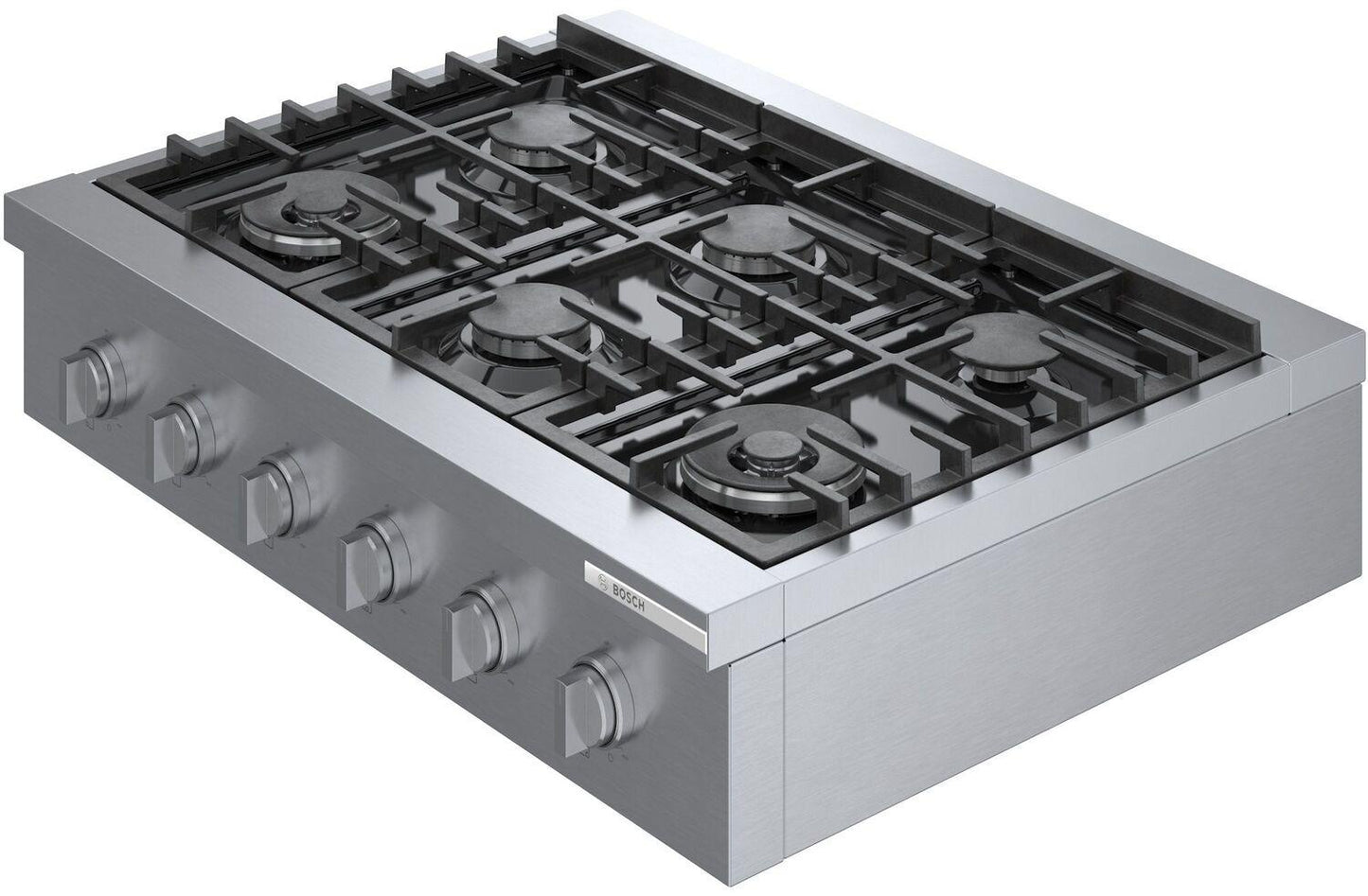 Bosch RGM8658UC 800 Series, Professional Rangetop, 36 ", Stainless steel