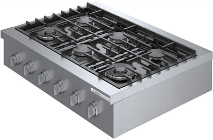 Bosch RGM8658UC 800 Series, Professional Rangetop, 36 ", Stainless steel