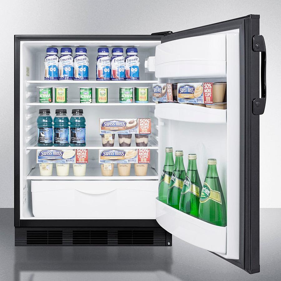 Summit FF6BK7 24" Wide All-refrigerator