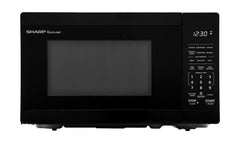 Sharp SMC0760HB 0.7 cu. ft. Black Countertop Microwave Oven