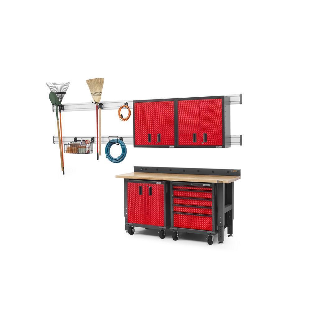 Gladiator GAAC68PSDG 6' Wide 9-Outlet Workbench Powerstrip