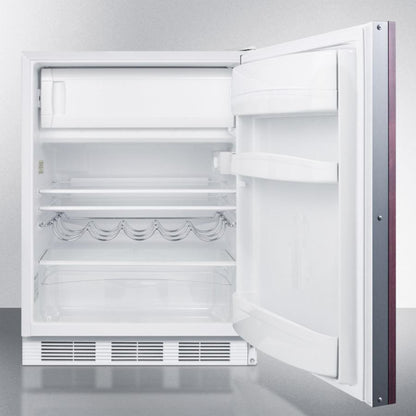 Summit CT661WIF 24" Wide Refrigerator-freezer (panel Not Included)