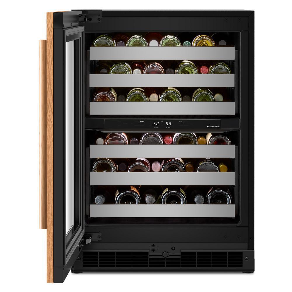 Kitchenaid KUWR324SPA 24" Panel-Ready Undercounter Wine Cellar