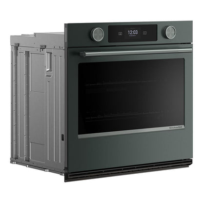 Kitchenaid KOES930SJP 30-inch Smart Electric Single Wall Oven with Intelligent Cooking Camera - Juniper