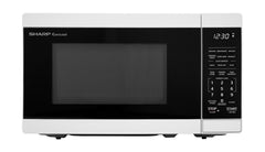 Sharp SMC0760HW 0.7 cu. ft. White Countertop Microwave Oven