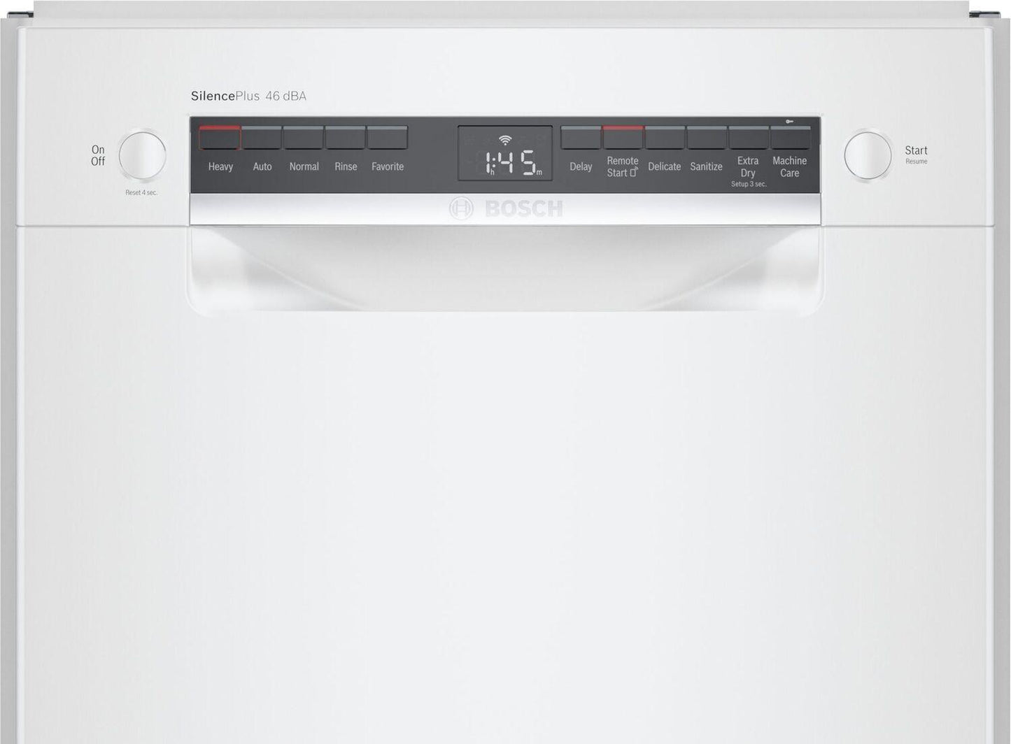 Bosch SPE53C52UC 300 Series Dishwasher 17 3/4" White