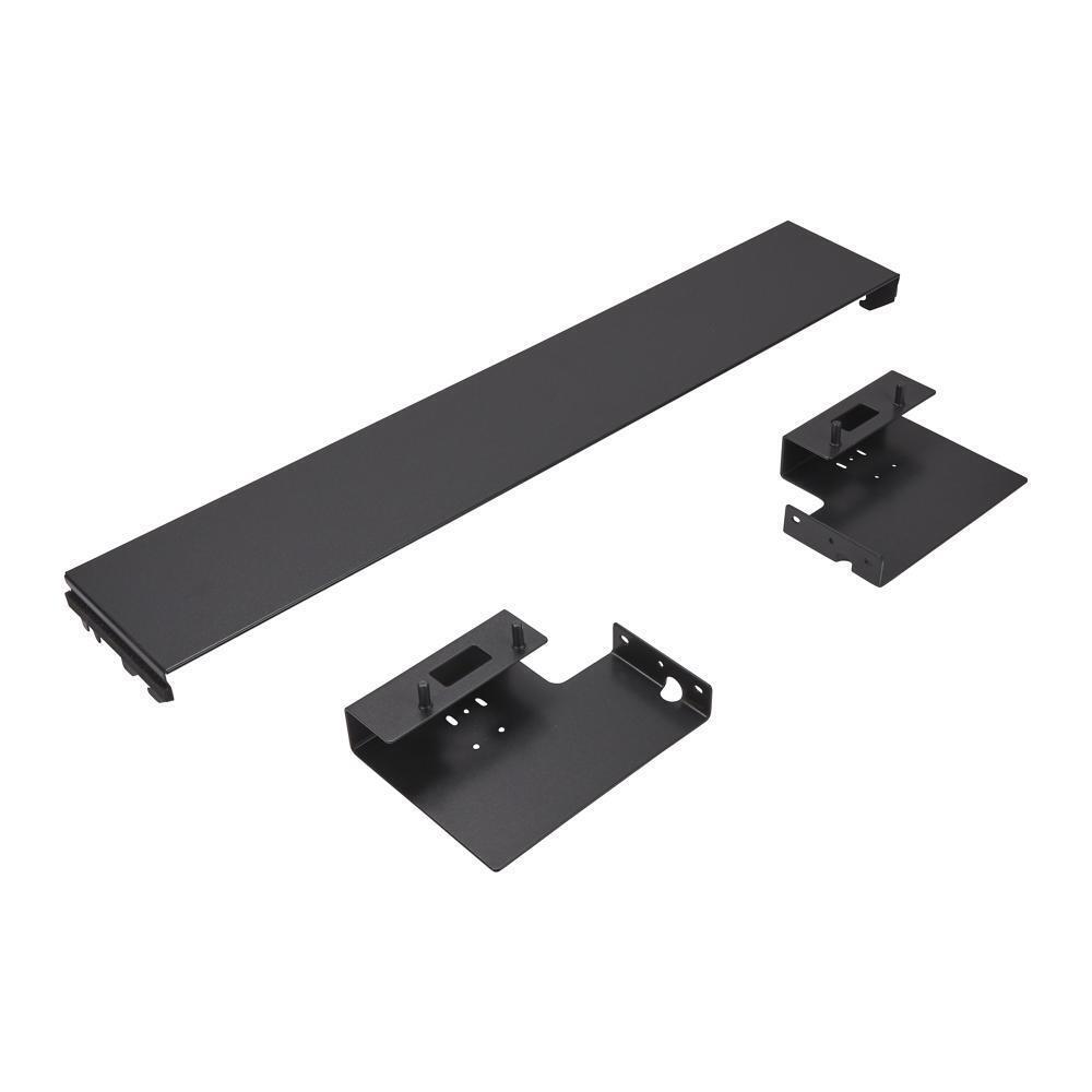 Kitchenaid W10663562 36" Refrigerator Armoire Style Door Panel Kit, Obsidian, includes (1) grille assembly, (2) grille bracket assembly