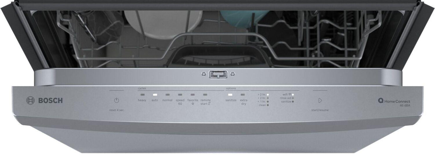 Bosch SHS53CD5N 300 Series, built-under dishwasher, 24'', Brushed steel anti-fingerprint