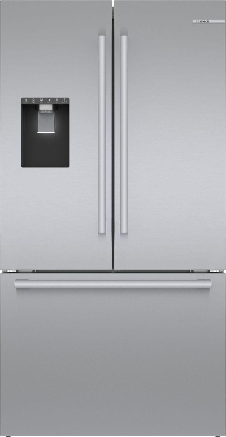 Bosch B36FD50SNS 500 Series French Door Bottom Mount Refrigerator 36" Stainless steel (with anti-fingerprint)