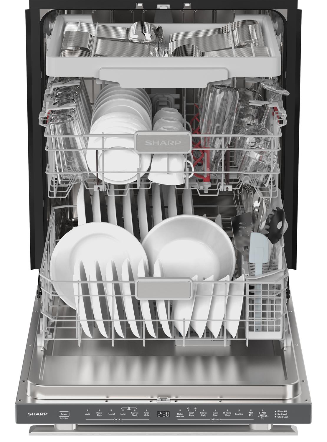 Sharp SDY6768SMS 24 in. Stainless Steel Dishwasher