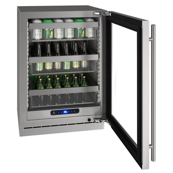 U-Line UHRE524SG01A Hre524 24" Refrigerator With Stainless Frame Finish (115 V/60 Hz)