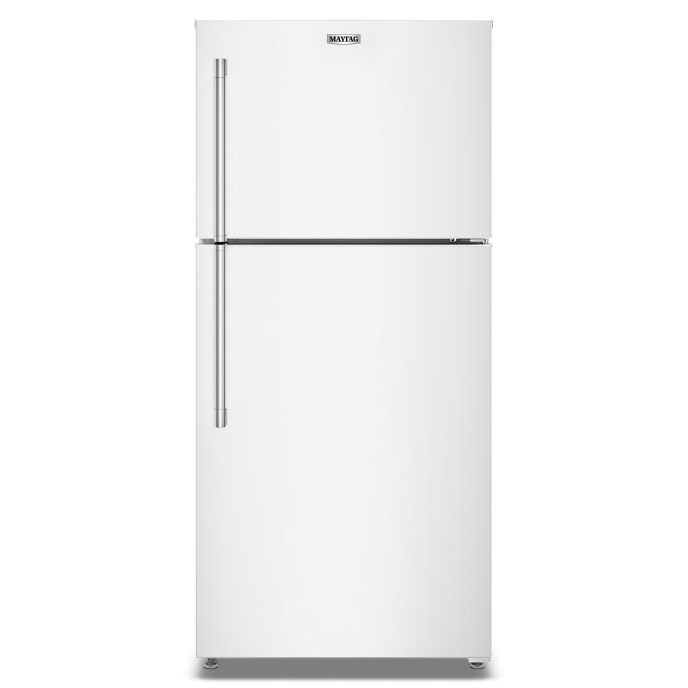 Maytag MRTX5119SW 30-Inch Wide Top-Freezer Refrigerator with Garage Mode-19 Cu. Ft.