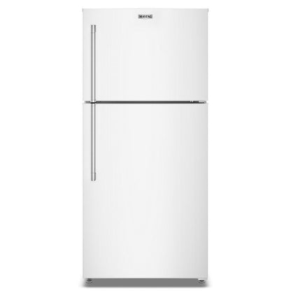 Maytag MRTX5119SW 30-Inch Wide Top-Freezer Refrigerator with Garage Mode-19 Cu. Ft.