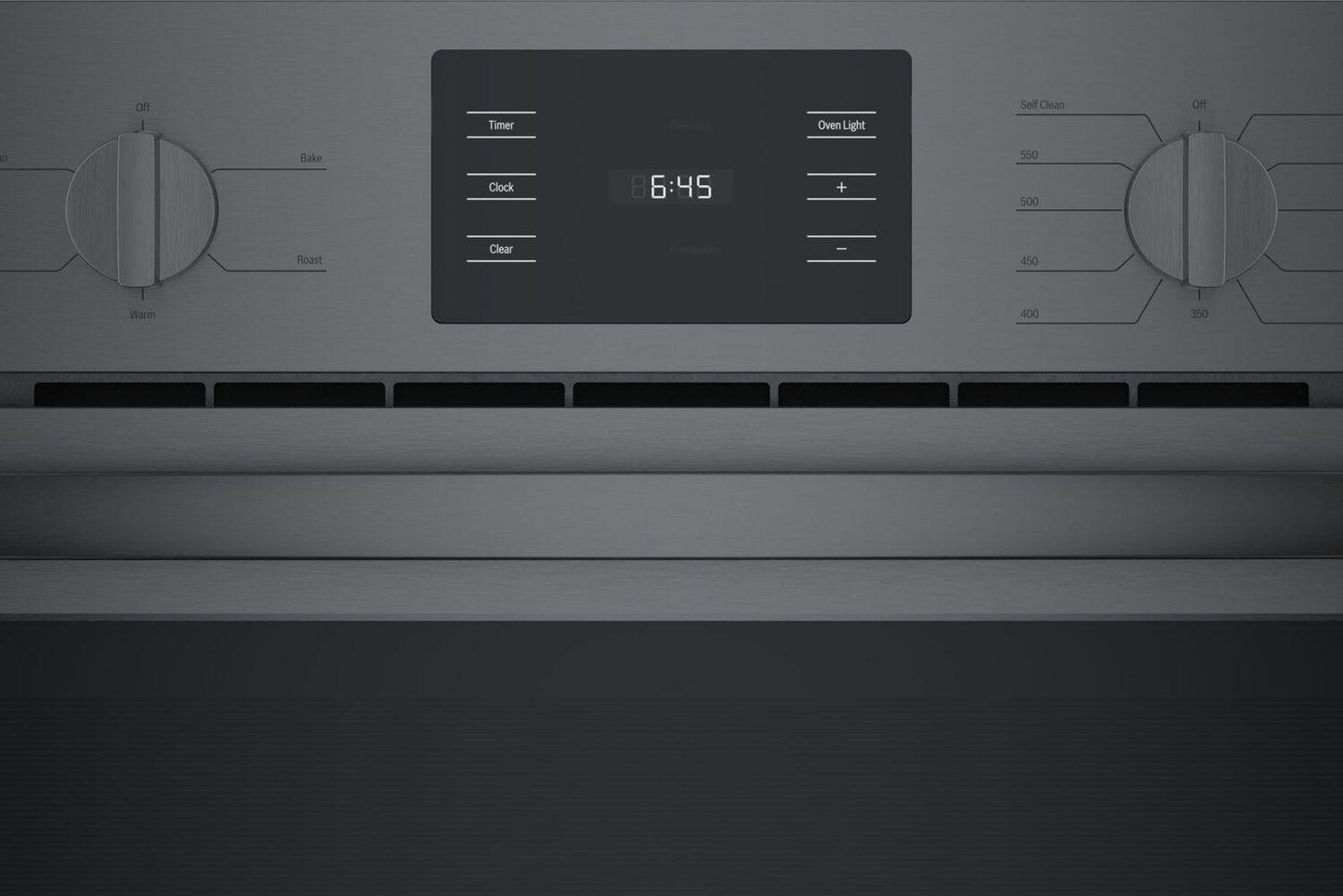 Bosch HBL5344UC 500 Series Single Wall Oven 30" Black Stainless Steel