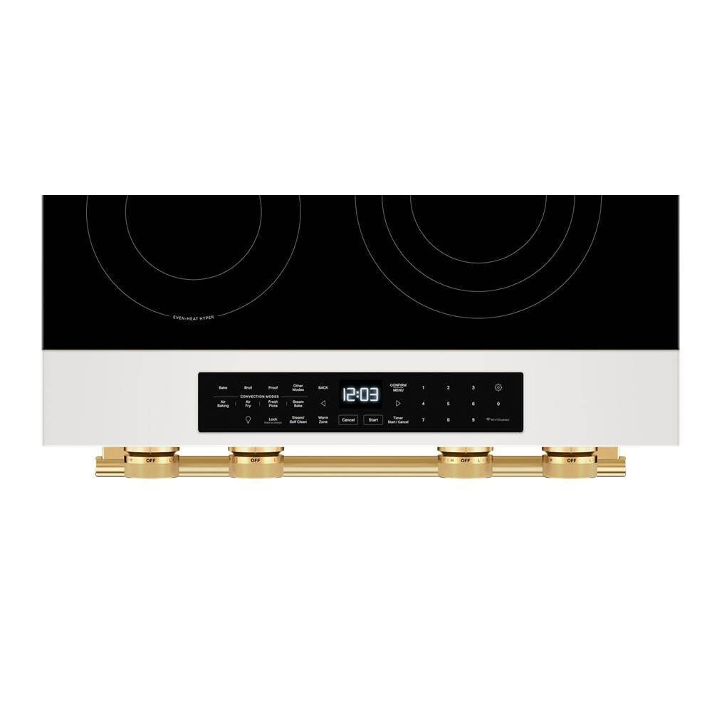 Kitchenaid KSES530SPL 5.3 Cu. Ft. Smart Slide-in Electric Range with Two Even-Heat™ Hyper Elements and Convection Cooking Modes