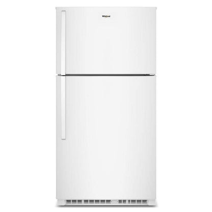 WRTX7421TW Whirlpool® 32.8-inch Wide Top Freezer Refrigerator with Total Coverage Cooling- 21.3 Cu. Ft.