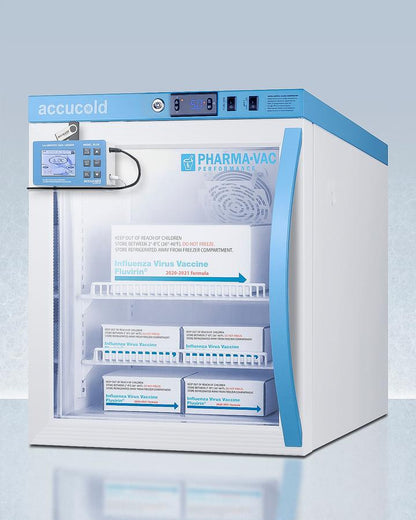 Summit ARG2PVDL2BLHD 2 CU.FT. Compact Vaccine Refrigerator