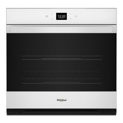 Whirlpool WOES5027LW 4.3 Cu. Ft. Single Wall Oven with Air Fry When Connected