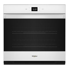 Whirlpool WOES5030LW 30-Inch Single Wall Oven with Air Fry When Connected - 5.0 Cu. Ft.