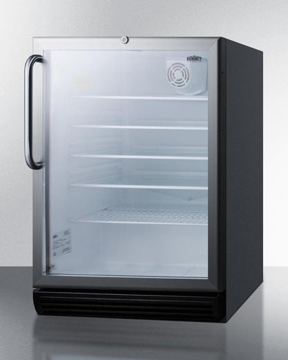 Summit SCR600BGLTBADA 24" Wide Beverage Center, ADA Compliant