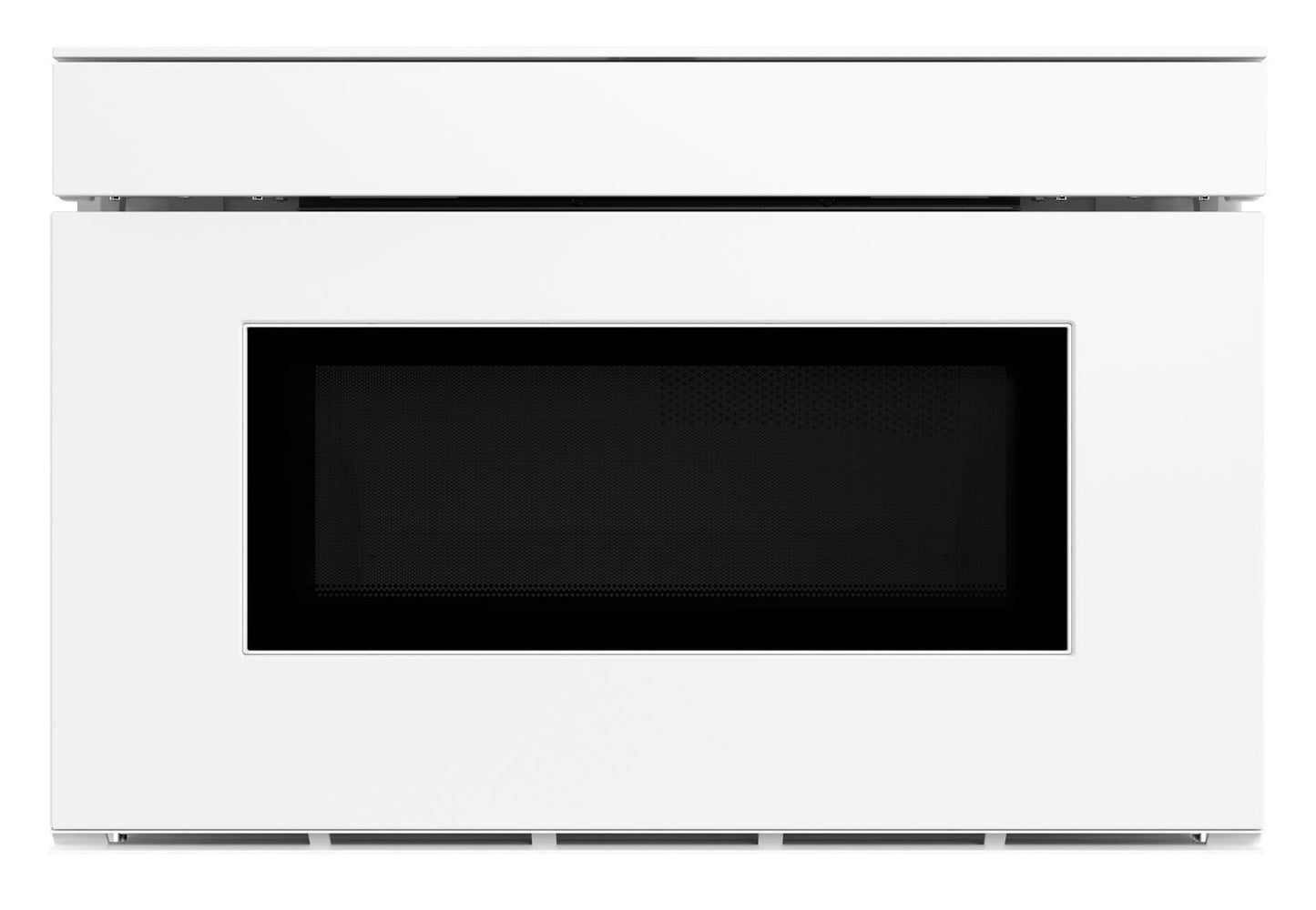 SMD2479MW Sharp 24 in. 1.2 cu. ft. Deco Series Built-In Smart Microwave Drawer™ Oven with Easy Wave Open in White