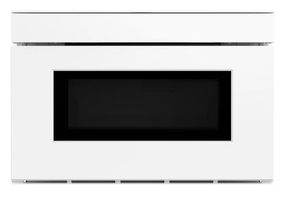 SMD2479MW Sharp 24 in. 1.2 cu. ft. Deco Series Built-In Smart Microwave Drawer™ Oven with Easy Wave Open in White
