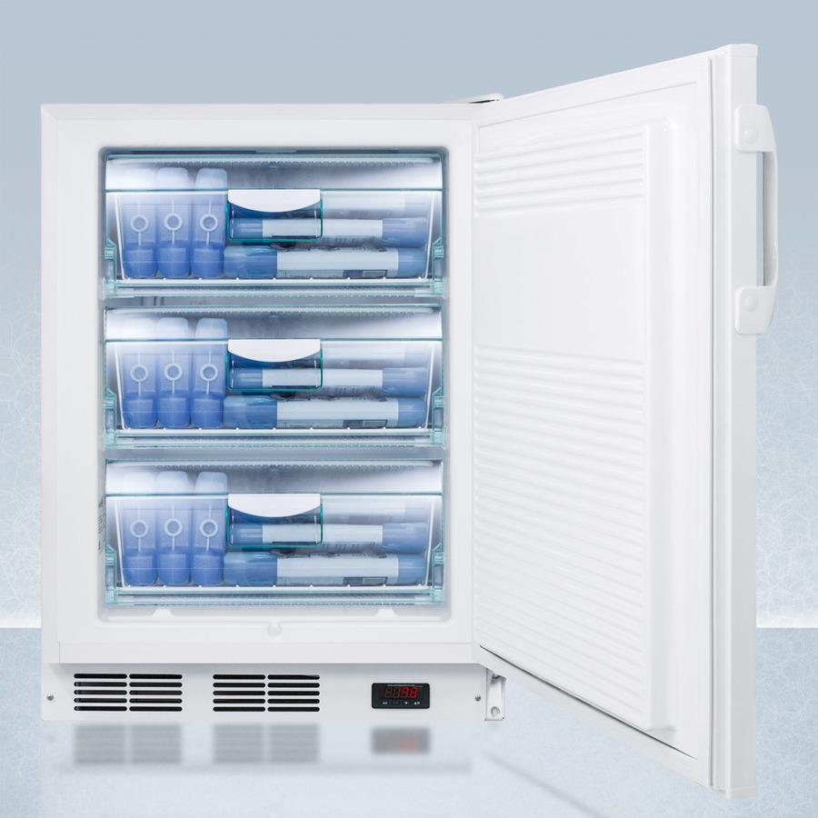 Summit VT65MLBIPLUS2ADA 24" Wide Built-in All-freezer, ADA Compliant