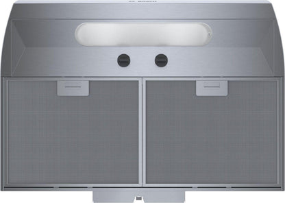 Bosch 300 Series, 30" Under-cabinet Hood, 280 CFM, Incandescent lights, Stnls