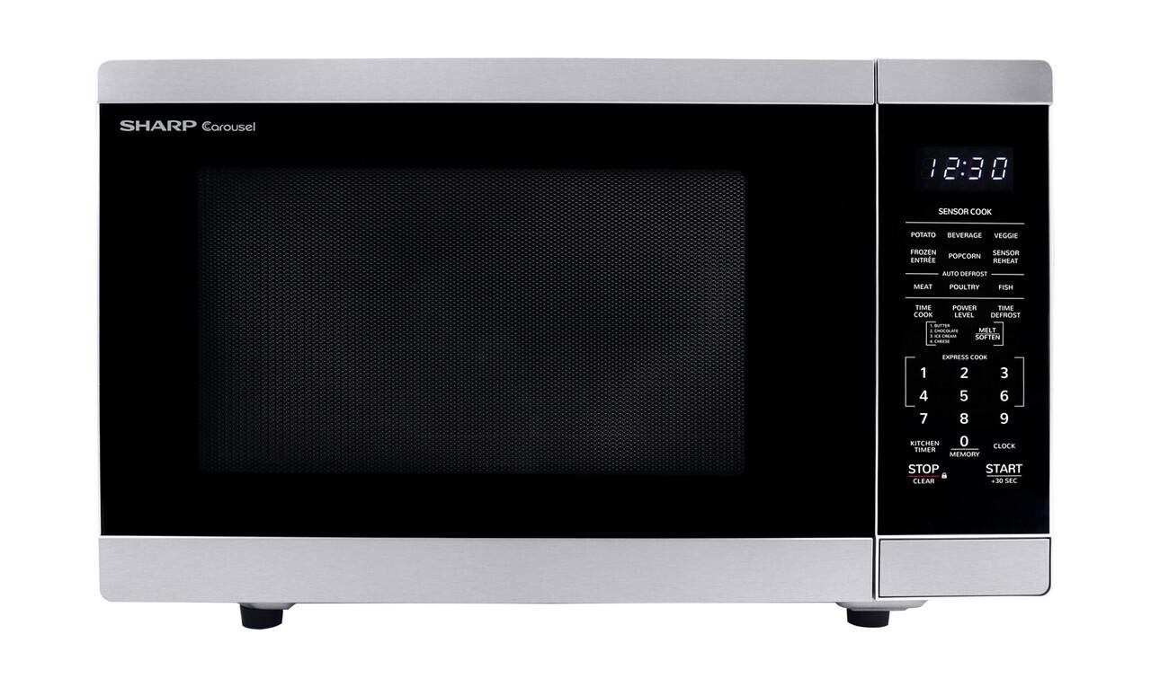 Sharp 1.4 cu. ft. Family-Size Countertop Microwave Oven with Inverter Technology