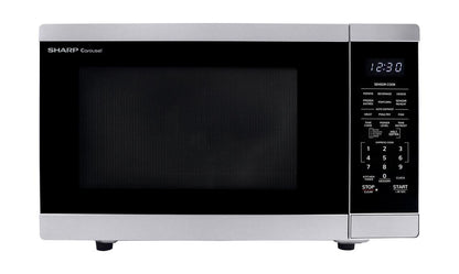 Sharp 1.4 cu. ft. Family-Size Countertop Microwave Oven with Inverter Technology