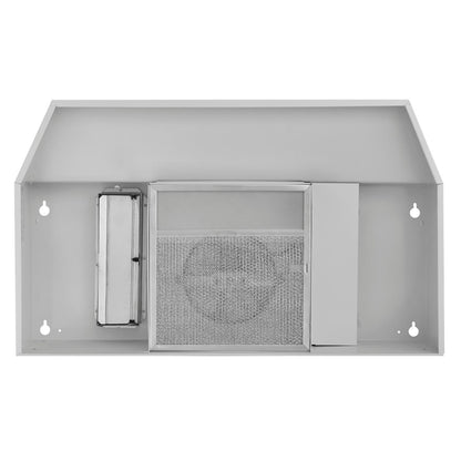 BUEZ030WW Broan® 30-Inch Ducted Under-Cabinet Range Hood w/ Easy Install System, 210 Max Blower CFM, White
