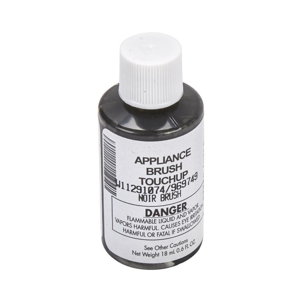 Whirlpool W11291074 Touch-Up Paint with a Brush - Black Noir 0.6-oz