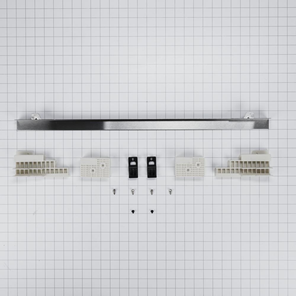 Kitchenaid W11173695 27" Combination Wall Range Flush Installation Trim Kit, Stainless Steel