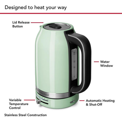 Kitchenaid KEK1701PT 1.7 Liter Electric Kettle