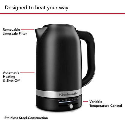 Kitchenaid KEK1701BM 1.7 Liter Electric Kettle