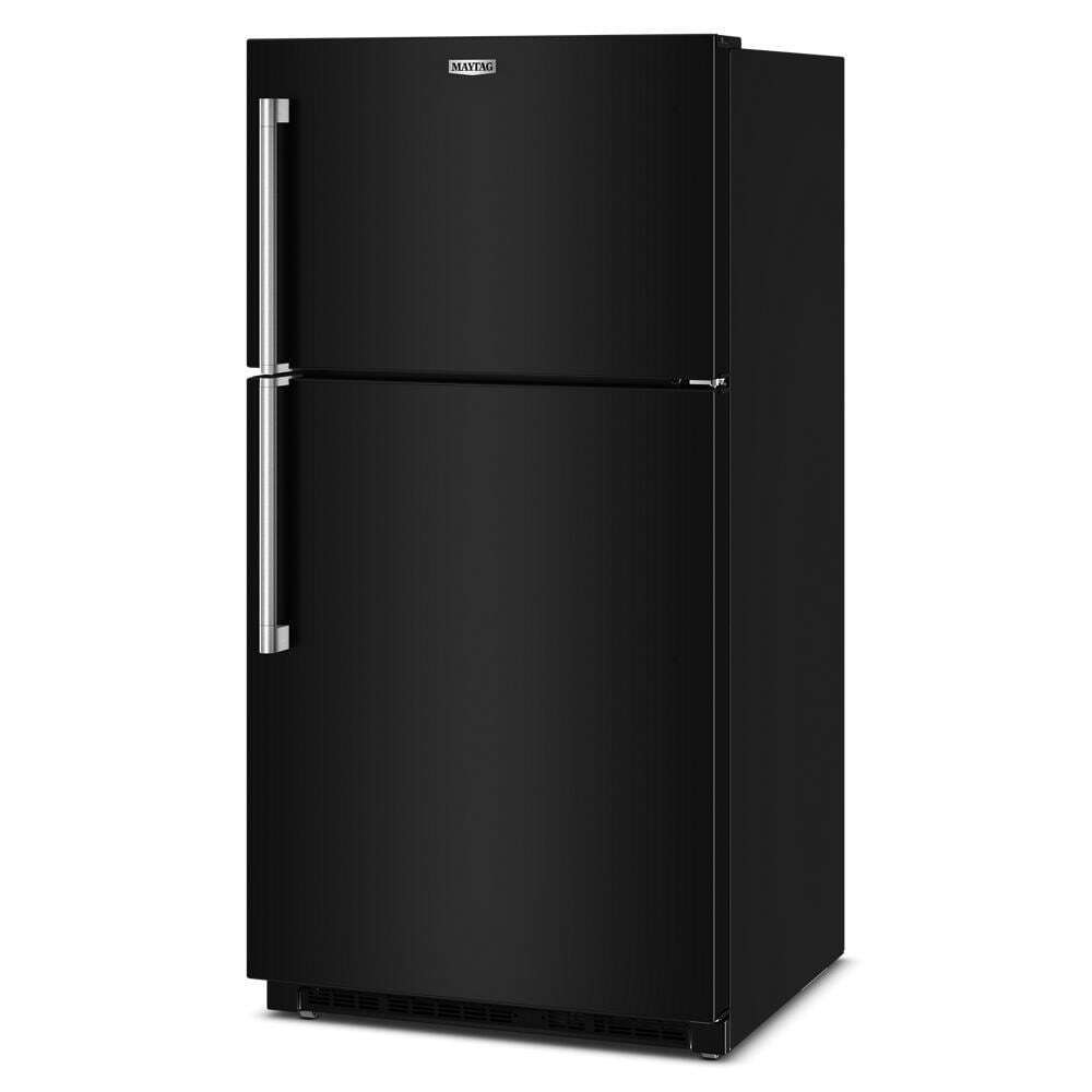 Maytag MRTX5121TB 33-Inch Wide Top-Freezer Refrigerator with Garage Mode-21 Cu. Ft.