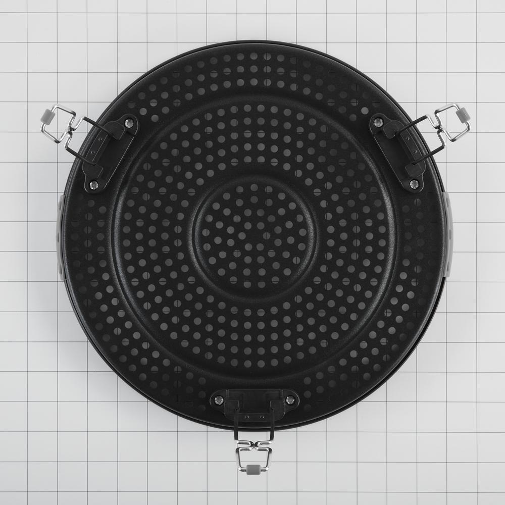 Whirlpool W11646741 KitchenAid Microwave Air Fry Basket - Stainless Steel for Model KMHC319KL (13.4-IN D X 5.6-IN H)
