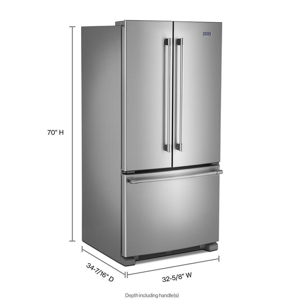 Maytag MFF2258FEZ 33-Inch Wide French Door Refrigerator - 22 Cu. Ft.